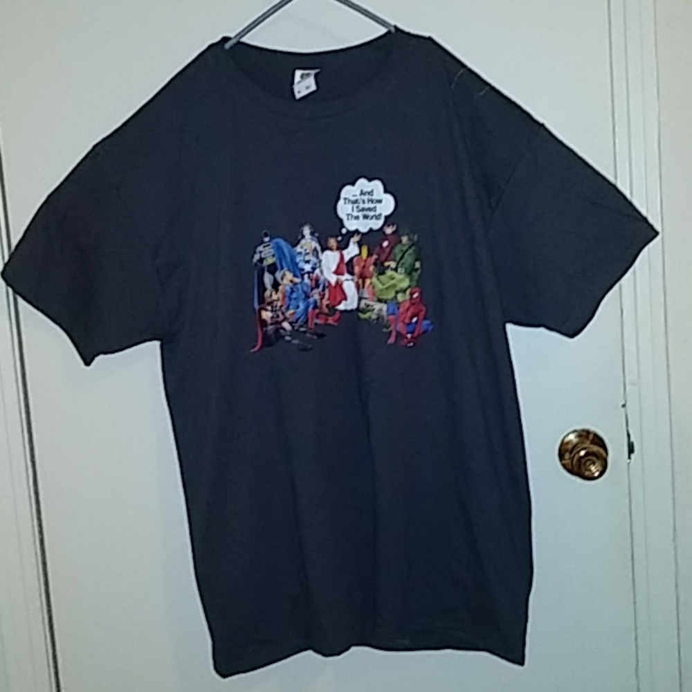 Grey Marvel tees shirt (XL)